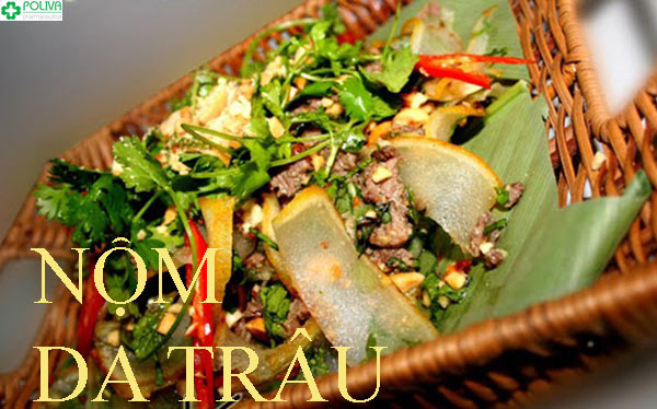 Nộm da trâu món ăn đặc sản của người Thái